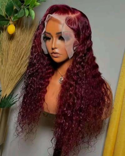 RedBurgundy Synthetic Wig - Thumbnail 2