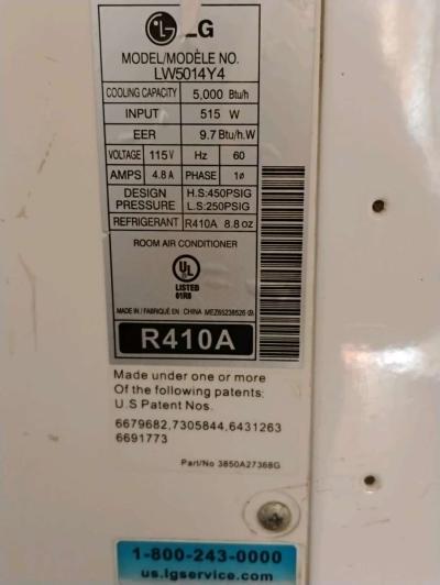 Air conditioniner LG model LW5014Y475 OBO - Thumbnail 2
