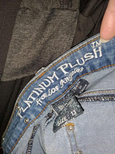 Platinum Plush jeans sz 11 bootcut - Thumbnail 5