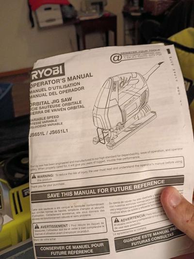 Ryobi Jig Saw - Thumbnail 2