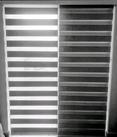 zebra Shades Roller shades screen o blackout blinds - Thumbnail 3