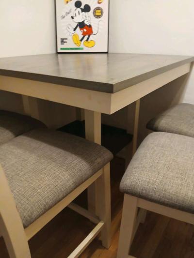 kitchen table 4 chairs - Thumbnail 4