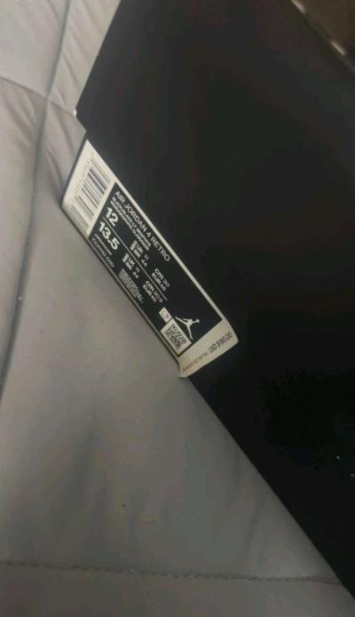 Jordan 4 retro black cats size 12 new - Thumbnail 3