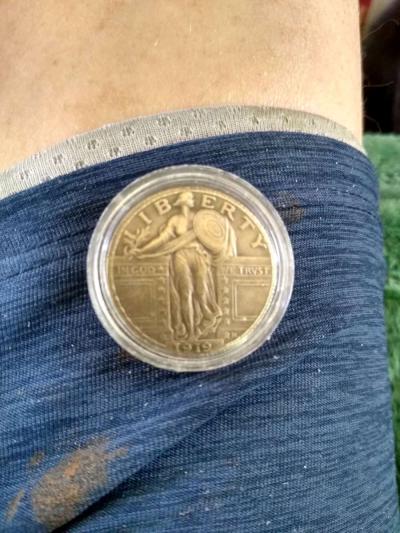 1919 STANDING LIBERTY QUARTER - Thumbnail 2