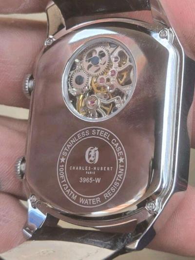 USED LIKE NEW MENS CHARLES HUBERT PARIS MENS  WATCH
