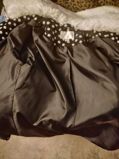 Womens Faux Fur Collared Coat by Exhilaration - Thumbnail 5