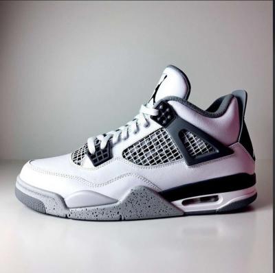 JORDAN 4 white cement - Thumbnail 2
