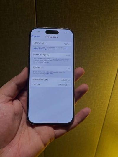 iPhone 16 Pro 128GB For Sale - Thumbnail 6