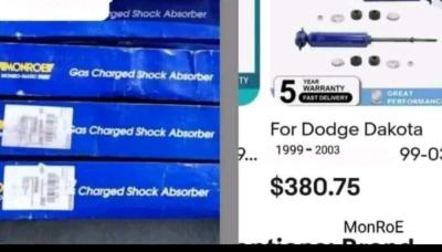 1999 2000 2004 Dodge Dakota 4x4 parts - Thumbnail 4