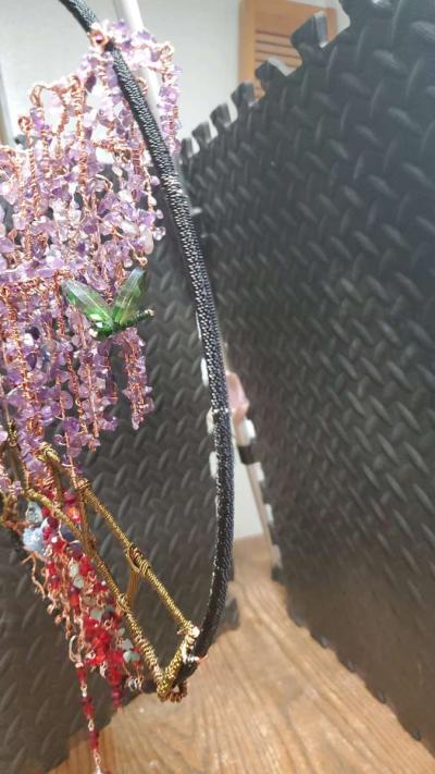 hanging decorative suncatcher tree - Thumbnail 5