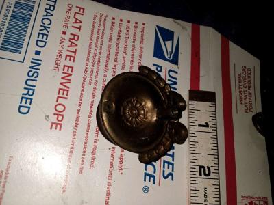 1 antique drawer pull - Thumbnail 2
