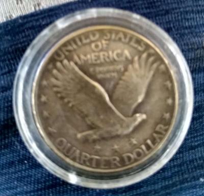 1919 STANDING LIBERTY QUARTER - Thumbnail 4