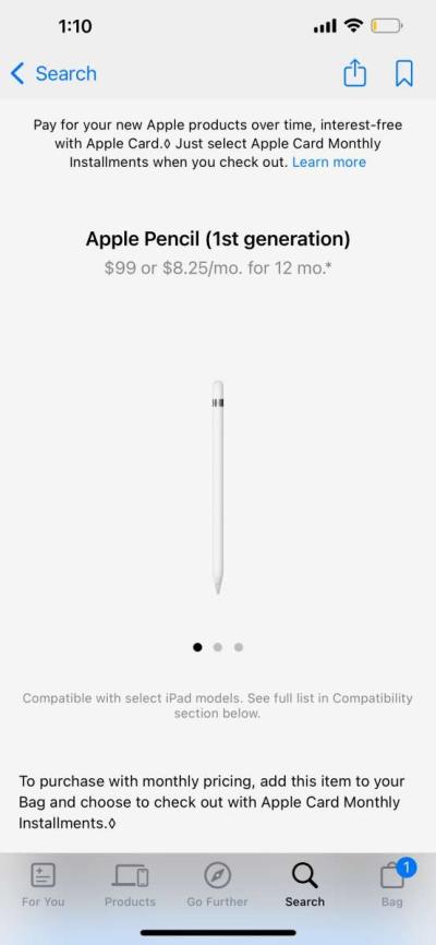 apple pencil - Thumbnail 2