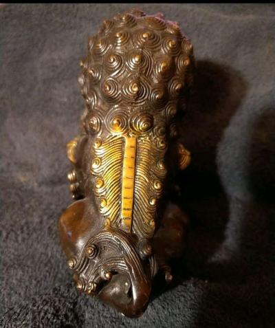 This Chinese Guardian Lion referred to as a Foo Dog or FuDog - Thumbnail 2