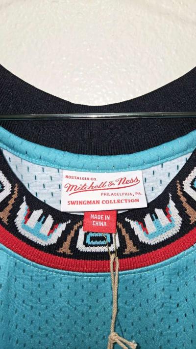 Mens Mike Bibby Turquoise Vancouver Grizzlies 1998 99 - Thumbnail 3