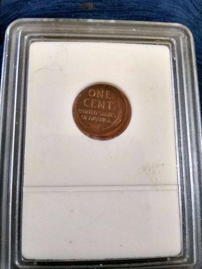 1909S Wheat DVB OFF CENTER - Thumbnail 4