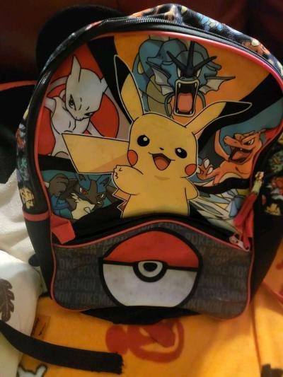 Pikachu backpack and sonic backpack - Thumbnail 2