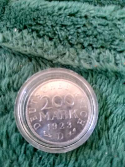 1923 GERMAN 200 MARKS - Thumbnail 3