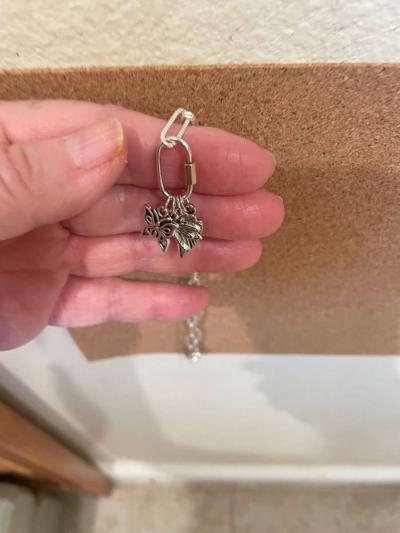 Popular necklace with charm holder and charms - Thumbnail 2