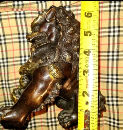 This Chinese Guardian Lion referred to as a Foo Dog or FuDog - Thumbnail 4