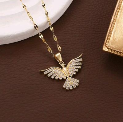 Crystal Phoenix necklace - Thumbnail 1