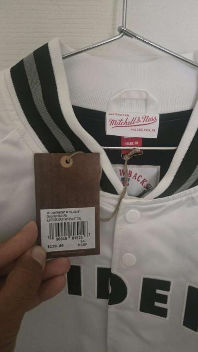 Mitchelle And Ness Raiders jacket AUTHENTIC - Thumbnail 3