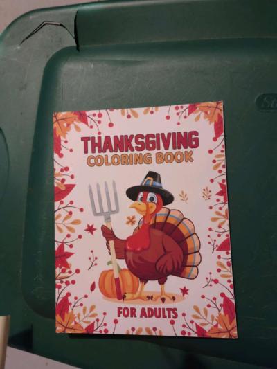 Thanksgiving coloring book - Thumbnail 1