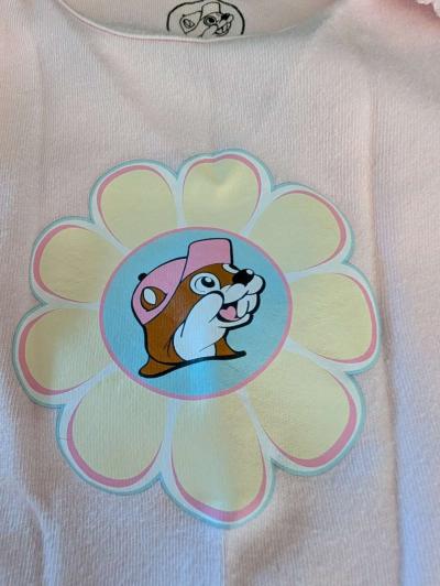 Baby pink Bucee onesie - Thumbnail 3