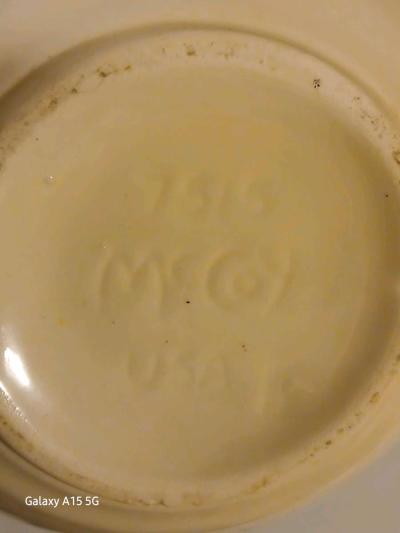 Vintage McCoy picture and bowl - Thumbnail 2