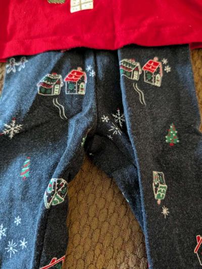 Baby Christmas outfit with hood - Thumbnail 3