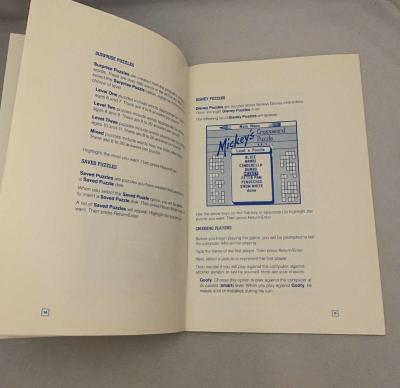 Disney Software Mickeys Crossword Puzzle Maker  User Guide U - Thumbnail 5