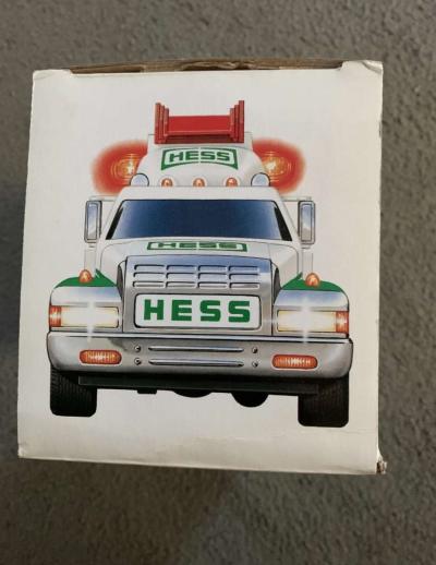 1994 HESS RESCUE TRUCK wlights  sound openbox see details be - Thumbnail 2