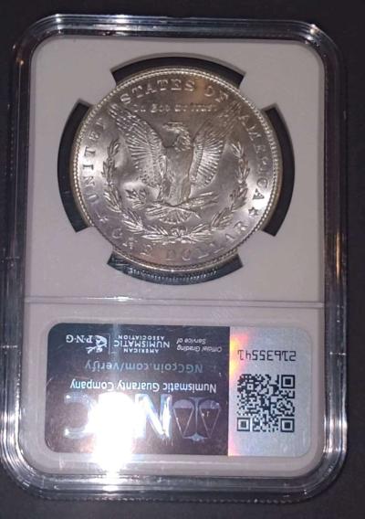 Morgan Silver dollar - Thumbnail 4