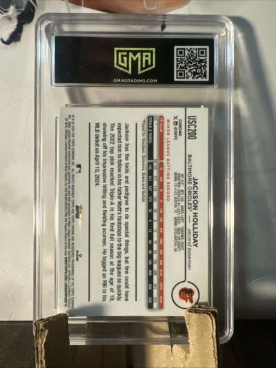 2024 Topps Chrome Update Series  Jackson Holliday USC200 RC - Thumbnail 2