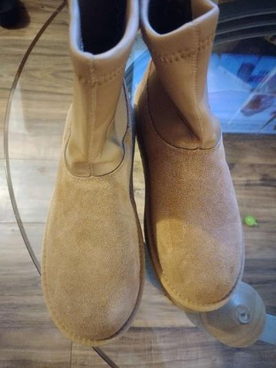 Dream Pairs Womens Comfort Suede Mid Calf Warm Winter Snow - Thumbnail 5