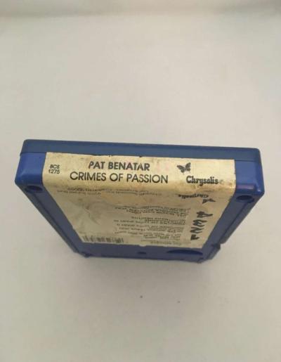 Crimes of Passion Pat Benatar 8 Track used see details below - Thumbnail 6