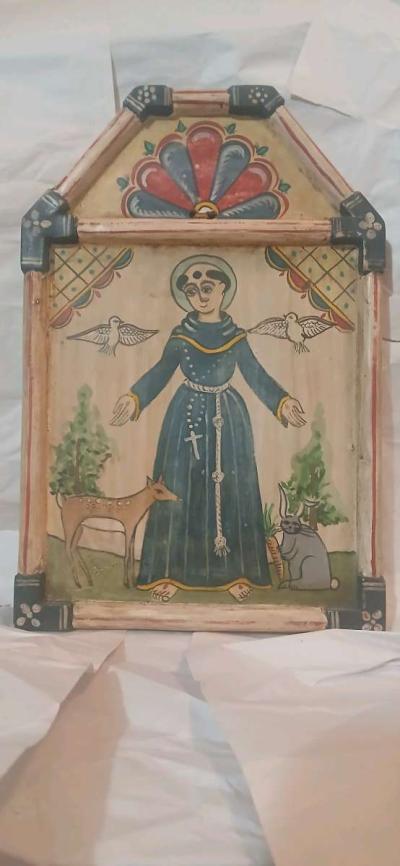 painting folk art Retablo