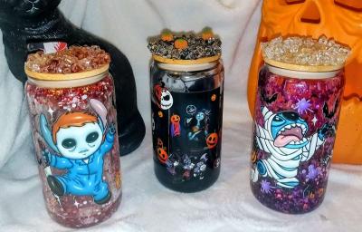 16oz Snowglobe tumblers - Thumbnail 2