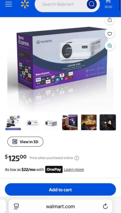 Roku projector - Thumbnail 4