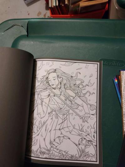 Vampires love at first bite coloring books - Thumbnail 5