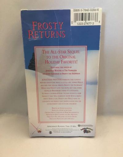 Frosty Returns VHS 1993 SEALED See description below for det - Thumbnail 2