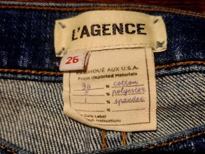 lagence womens blue jeans - Thumbnail 2