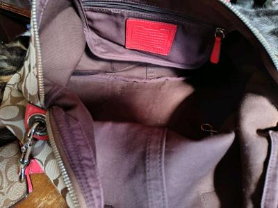 coach purse with checkbook cover - Thumbnail 5