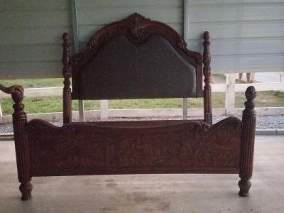 King size bed frame with or without mattress - Thumbnail 3