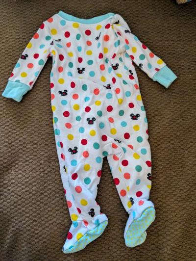Disney baby sleepsuit with feet - Thumbnail 4