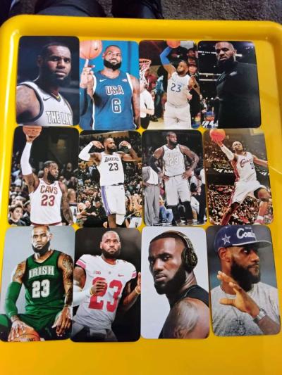 LEBRON JAMES LOMO PICTURE BASKETBALL CARDS LOT 60 - Thumbnail 6