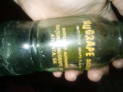 Nugrape Soda Bottle - Thumbnail 4