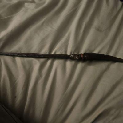 long antler handled sharpener - Thumbnail 5