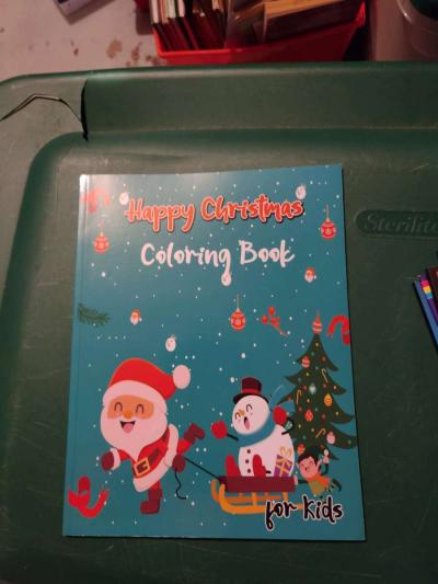 Coloring book for Christmas - Thumbnail 1