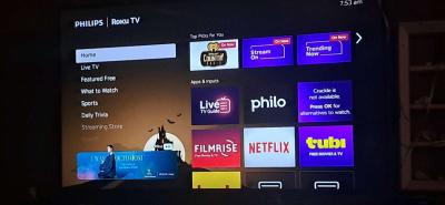 65 inch led roku smart tv